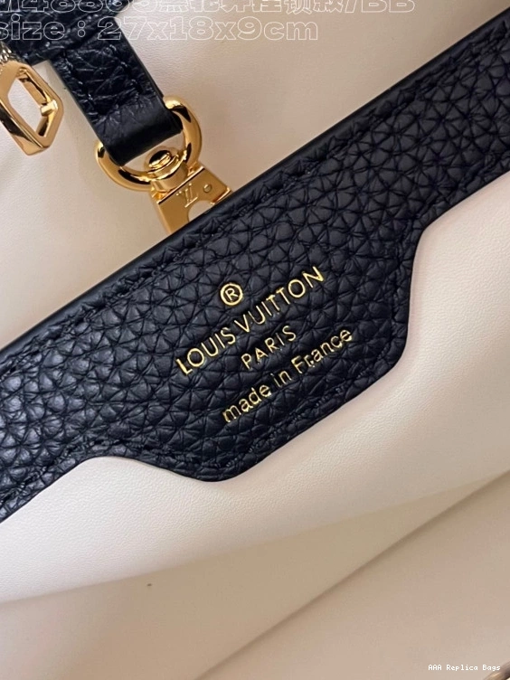 Aaa replica bags LOUIS BB-27*18*9CM CAPUCINES VUITTON 0817